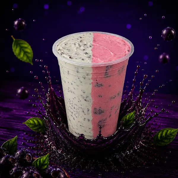 Copo Laka Oreo e Creme de Morango